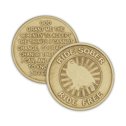 Ride Sober Ride Free Medallions - The Token Shop