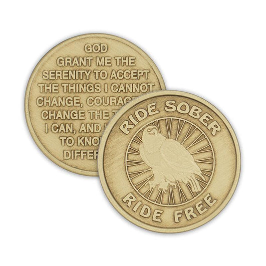 Ride Sober Ride Free Medallions - The Token Shop