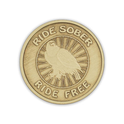 Ride Sober Ride Free Medallions - The Token Shop