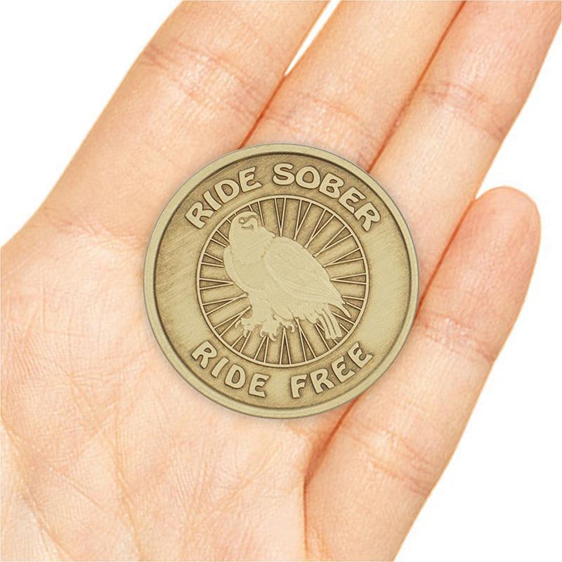 Ride Sober Ride Free Medallions - The Token Shop