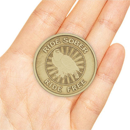 Ride Sober Ride Free Medallions - The Token Shop