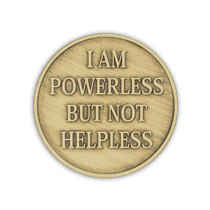 Sailboat Wendells Bronze Affirmation Medallion - The Token Shop