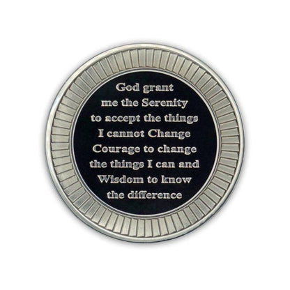 Silver Grateful I'm Alive Medallion - The Token Shop