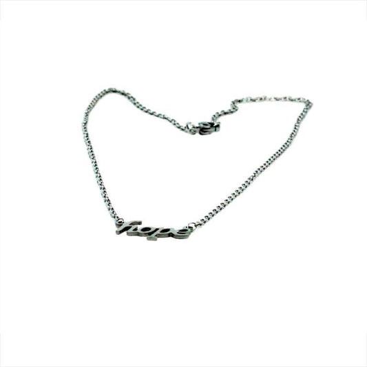 Silver Hope Necklace - The Token Shop