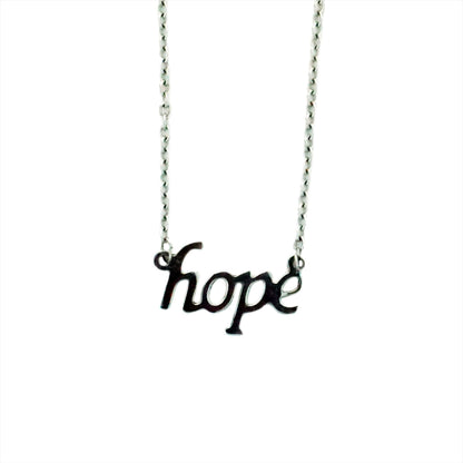 Silver Hope Necklace - The Token Shop