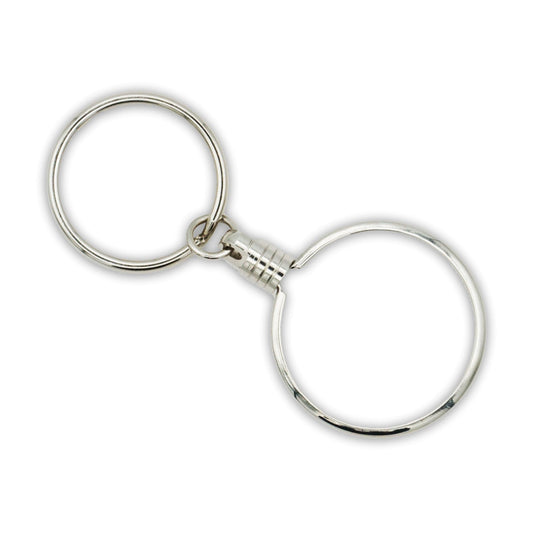 Silver Keychain Coin Holder - The Token Shop