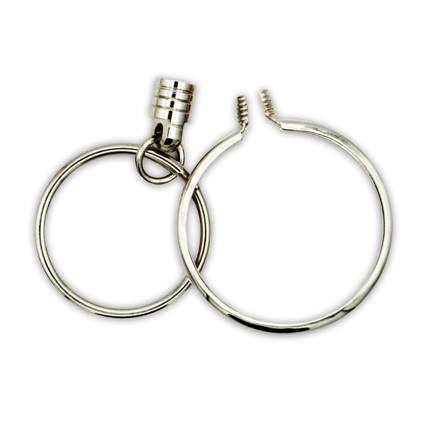 Silver Keychain Coin Holder - The Token Shop