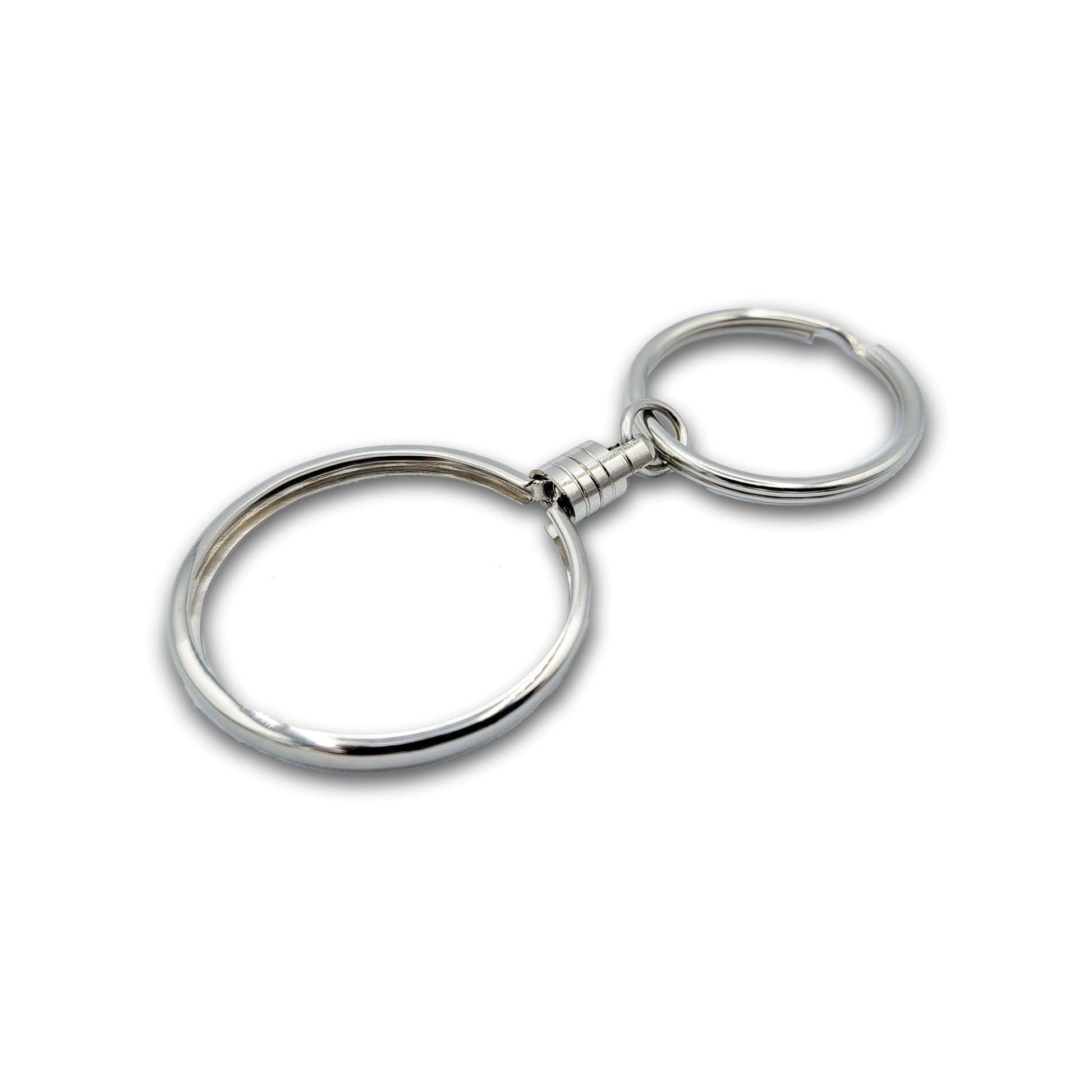Silver Keychain Coin Holder - The Token Shop