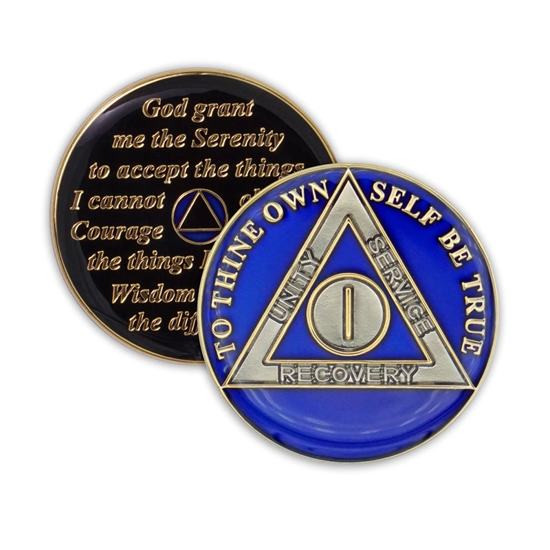 Blue Triplate AA Chips - The Token Shop