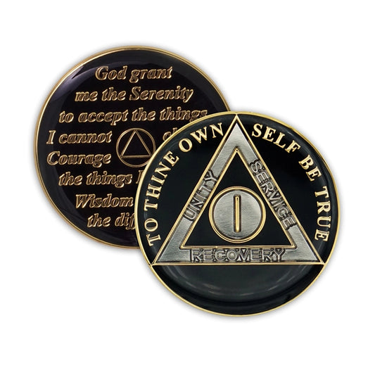 Black Triplate AA Chips - The Token Shop
