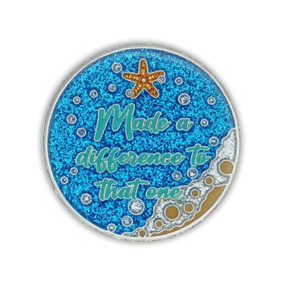 Star Thrower Premium Affirmation Coin - The Token Shop
