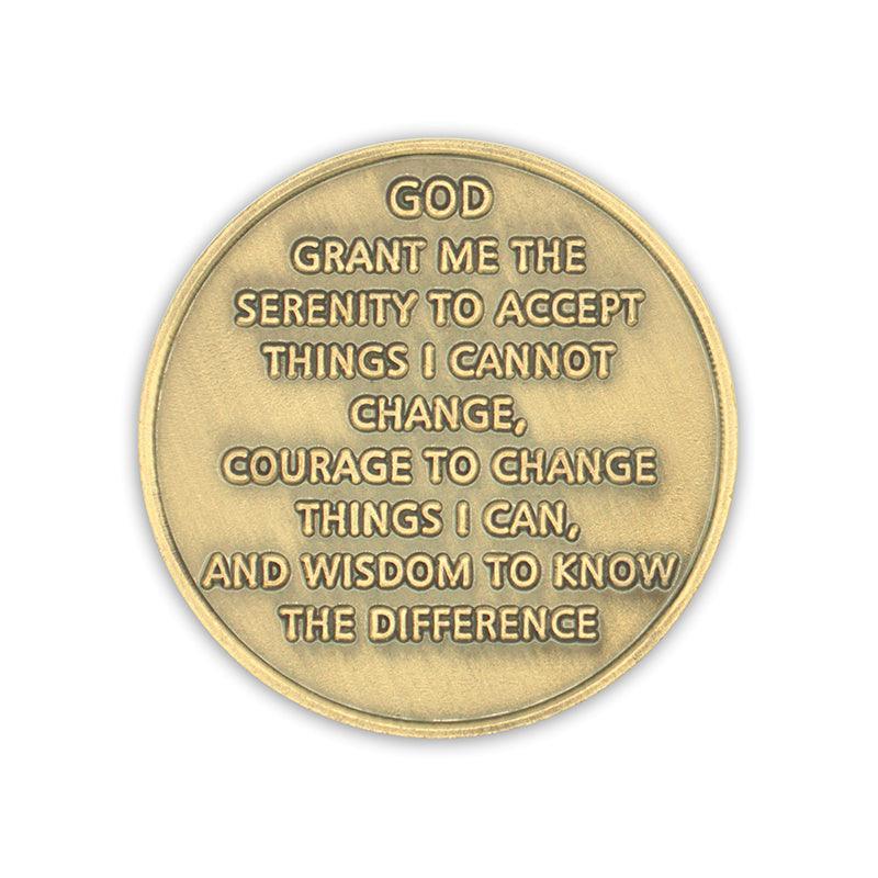 Surrender Bronze Affirmation Medallions - The Token Shop