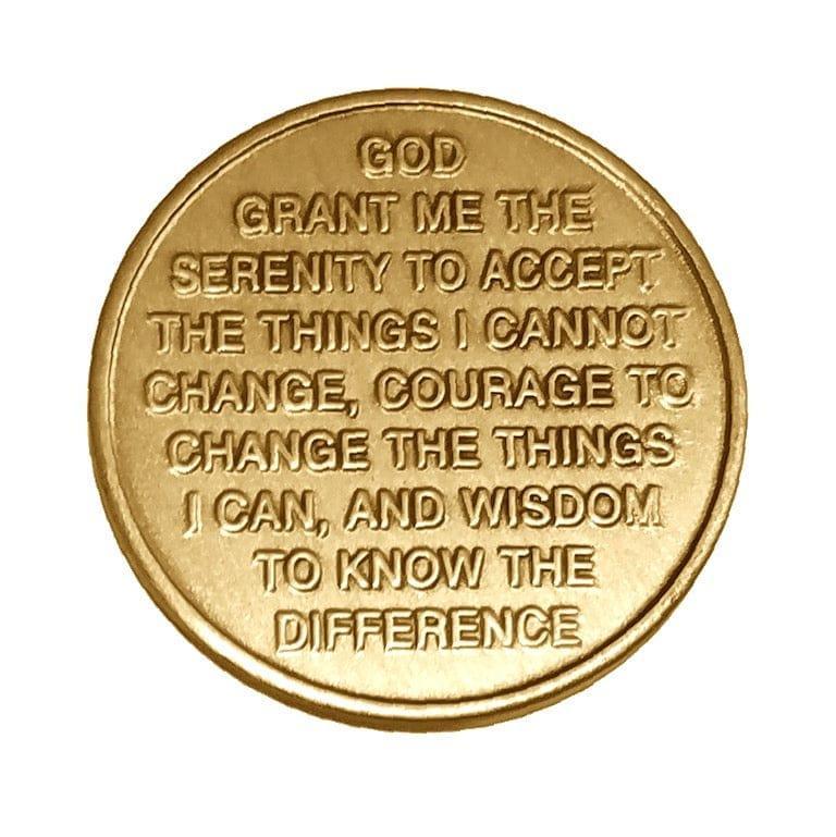 To Thine Own Self Be True Bronze Affirmation Medallions - The Token Shop
