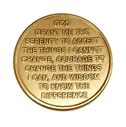 To Thine Own Self Be True Bronze Affirmation Medallions - The Token Shop