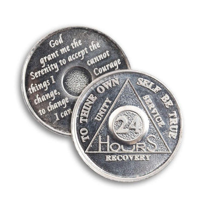 Wendells Aluminum 24 Hour AA Chips - The Token Shop