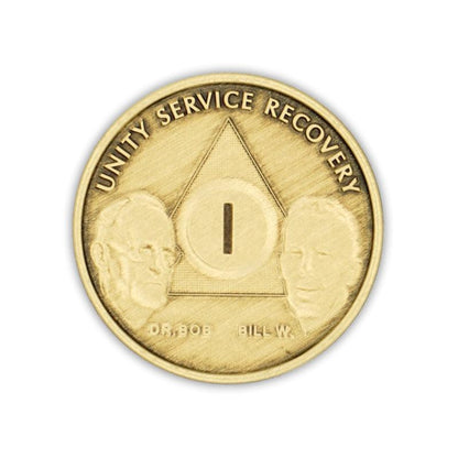 Wendells Bronze AA Coins Founders 1-65 YEARS - The Token Shop
