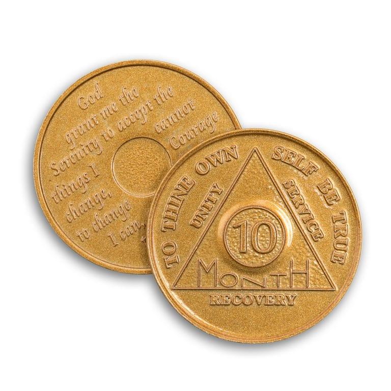 Wendells Months 1-11 AA Tokens - The Token Shop