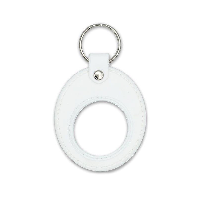 White Universal Keychain Coin Holder - The Token Shop