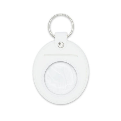 White Universal Keychain Coin Holder - The Token Shop