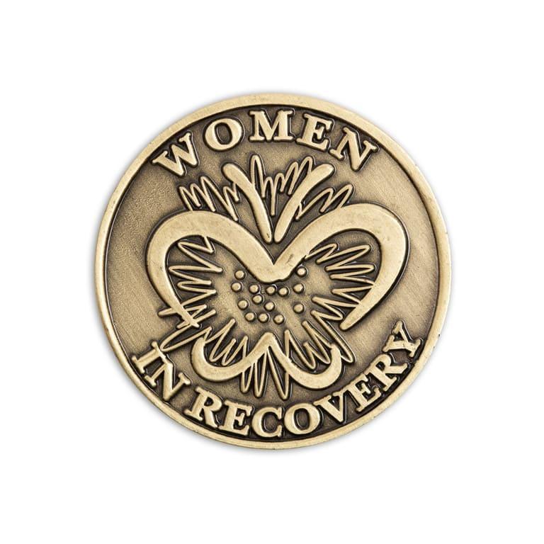 Women In Recovery Bronze Affirmation Medallions - The Token Shop