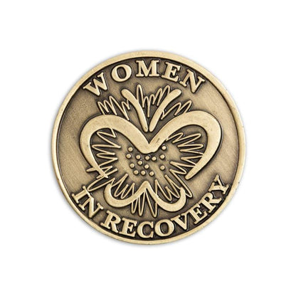 Women In Recovery Bronze Affirmation Medallions - The Token Shop