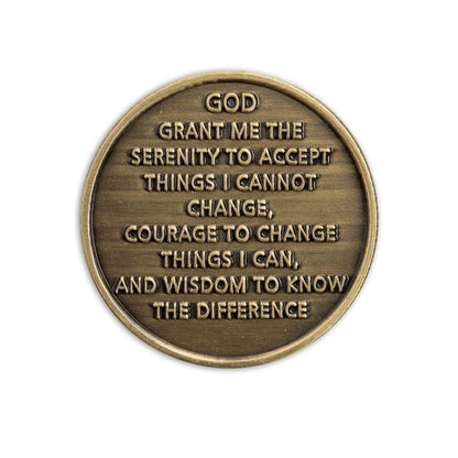 Women In Recovery Bronze Affirmation Medallions - The Token Shop