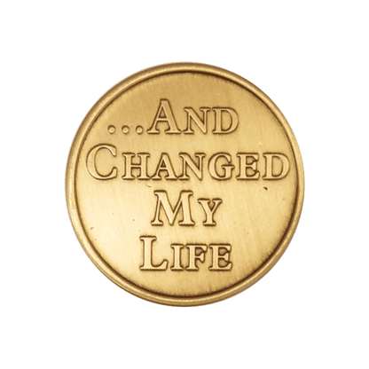 You Held Out Your Hand Wendells Bronze Affirmation Medallions - The Token Shop